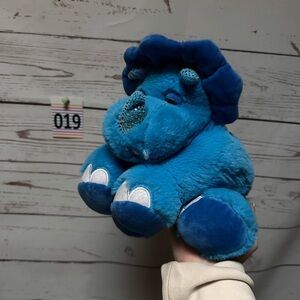Aroma Home Blue Dinosaur Plush Toy